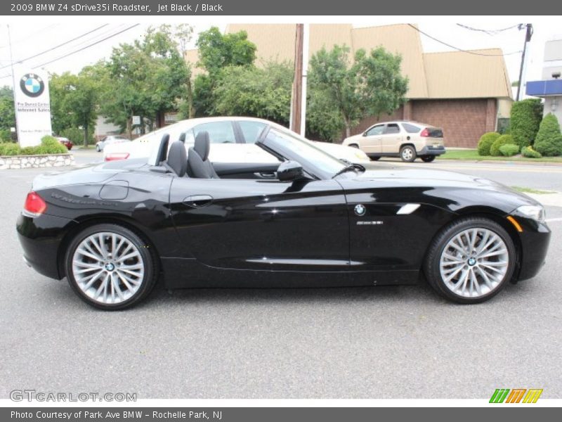 Jet Black / Black 2009 BMW Z4 sDrive35i Roadster