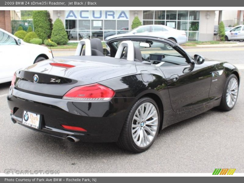 Jet Black / Black 2009 BMW Z4 sDrive35i Roadster