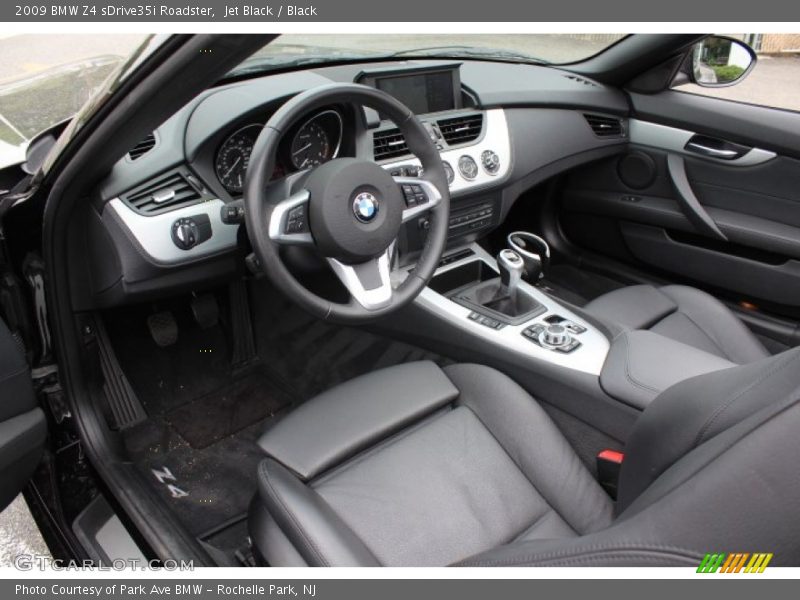 Black Interior - 2009 Z4 sDrive35i Roadster 