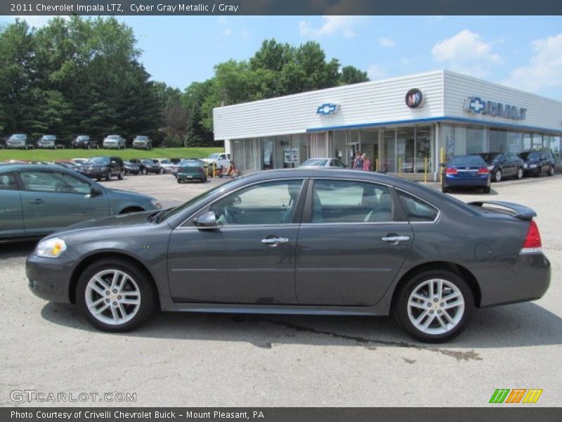 Cyber Gray Metallic / Gray 2011 Chevrolet Impala LTZ