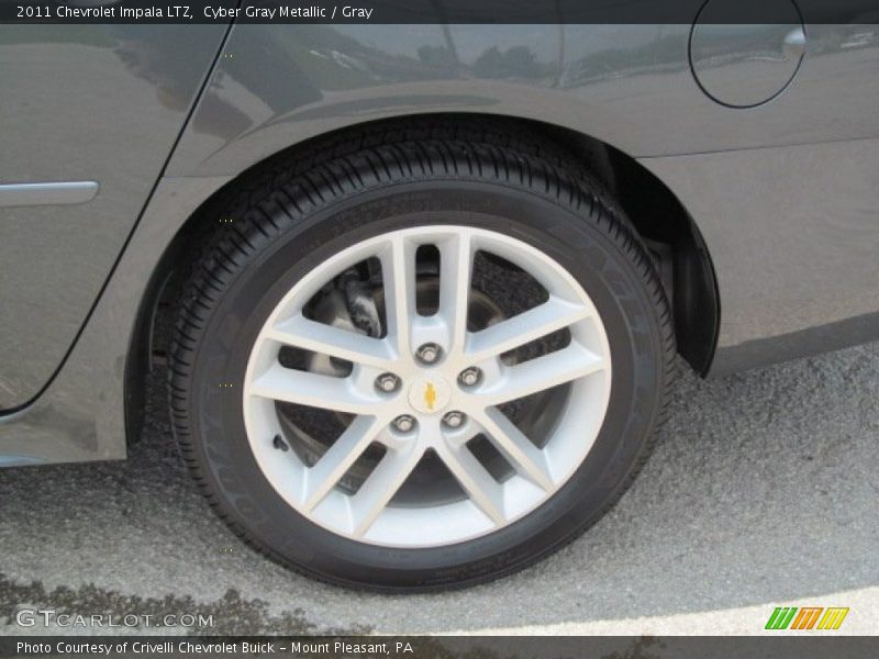 Cyber Gray Metallic / Gray 2011 Chevrolet Impala LTZ