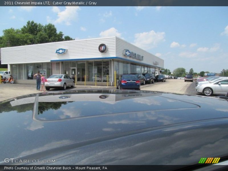 Cyber Gray Metallic / Gray 2011 Chevrolet Impala LTZ