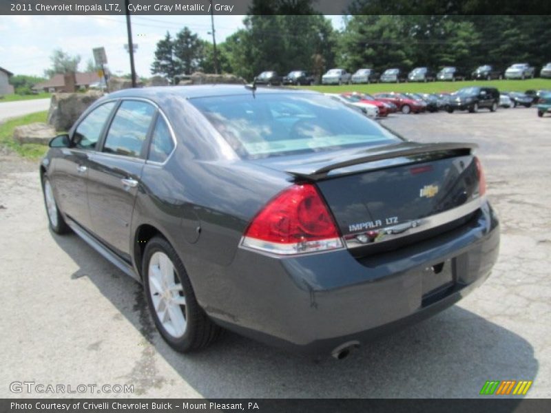 Cyber Gray Metallic / Gray 2011 Chevrolet Impala LTZ