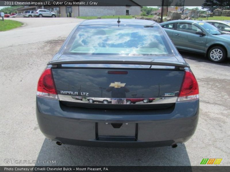 Cyber Gray Metallic / Gray 2011 Chevrolet Impala LTZ