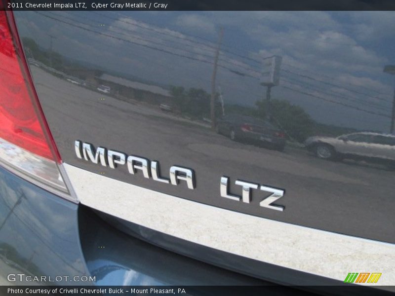 Cyber Gray Metallic / Gray 2011 Chevrolet Impala LTZ