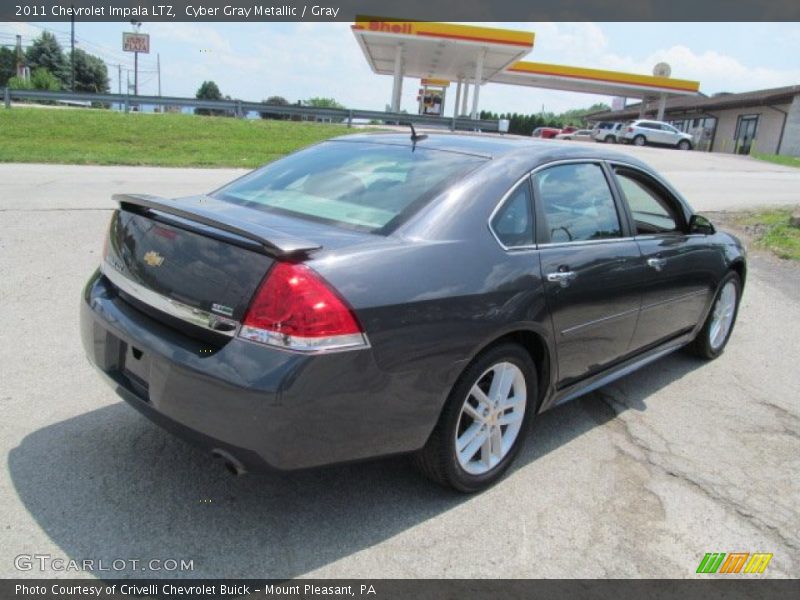 Cyber Gray Metallic / Gray 2011 Chevrolet Impala LTZ