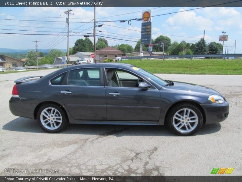 Cyber Gray Metallic / Gray 2011 Chevrolet Impala LTZ