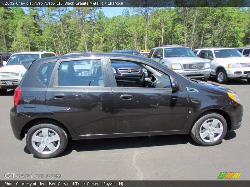 Black Granite Metallic / Charcoal 2009 Chevrolet Aveo Aveo5 LT