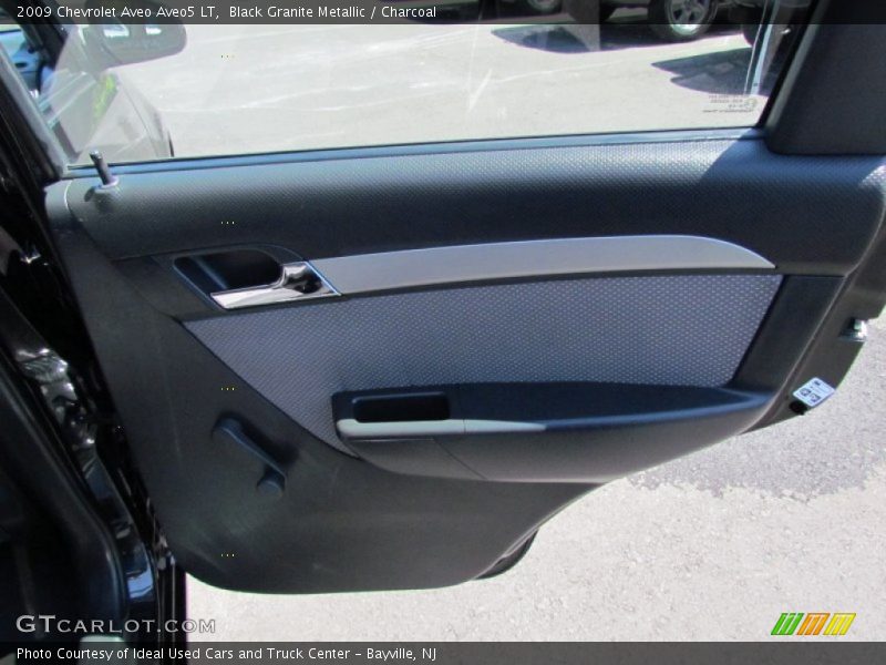 Black Granite Metallic / Charcoal 2009 Chevrolet Aveo Aveo5 LT