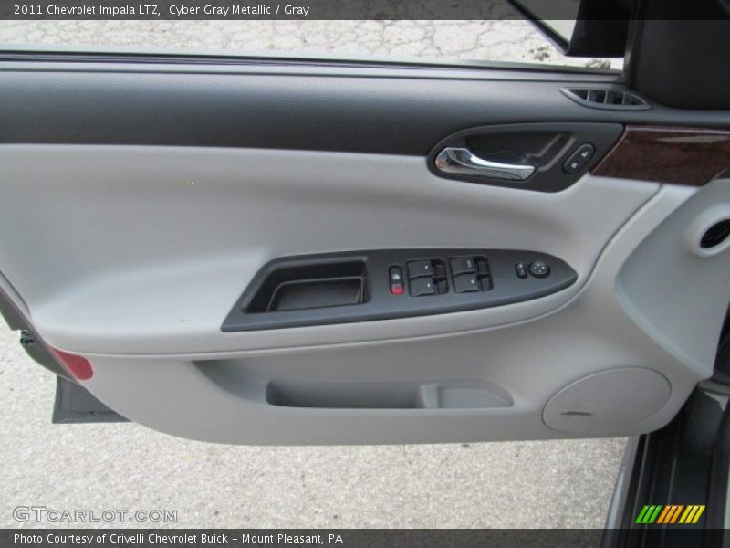 Cyber Gray Metallic / Gray 2011 Chevrolet Impala LTZ