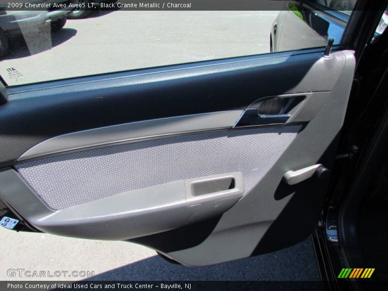 Black Granite Metallic / Charcoal 2009 Chevrolet Aveo Aveo5 LT