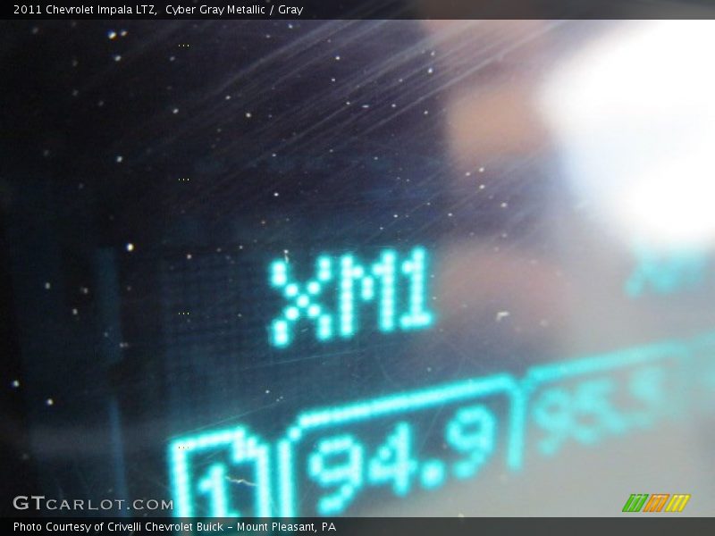 Cyber Gray Metallic / Gray 2011 Chevrolet Impala LTZ