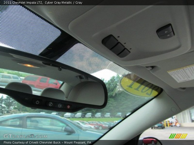 Cyber Gray Metallic / Gray 2011 Chevrolet Impala LTZ