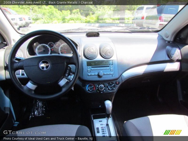 Black Granite Metallic / Charcoal 2009 Chevrolet Aveo Aveo5 LT