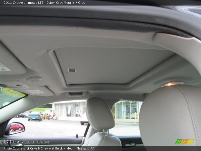 Cyber Gray Metallic / Gray 2011 Chevrolet Impala LTZ