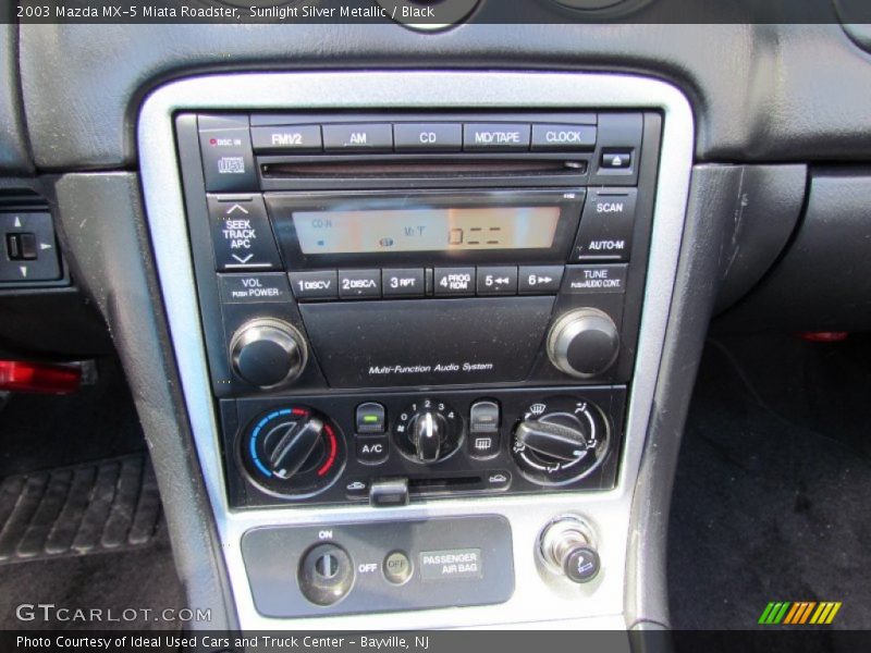 Controls of 2003 MX-5 Miata Roadster