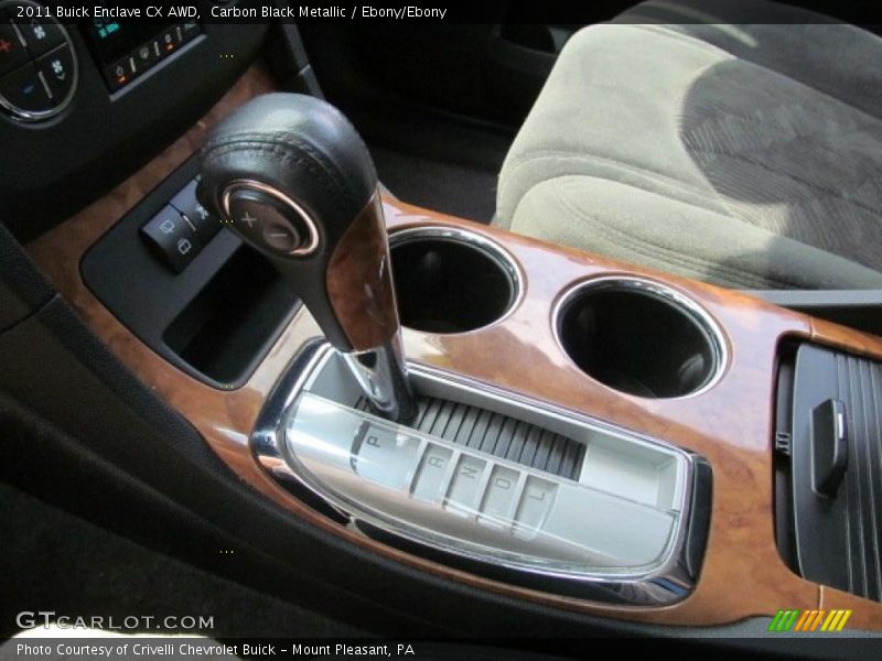 Carbon Black Metallic / Ebony/Ebony 2011 Buick Enclave CX AWD