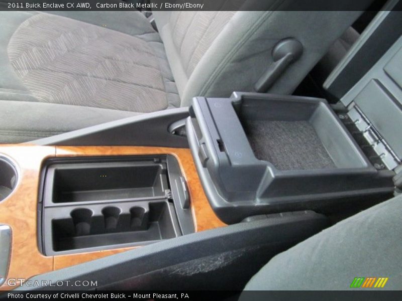 Carbon Black Metallic / Ebony/Ebony 2011 Buick Enclave CX AWD