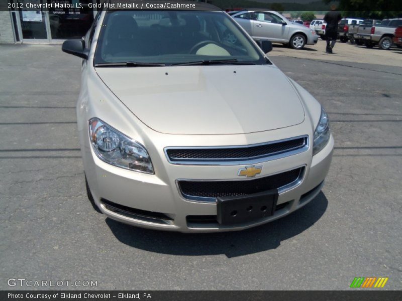 Gold Mist Metallic / Cocoa/Cashmere 2012 Chevrolet Malibu LS