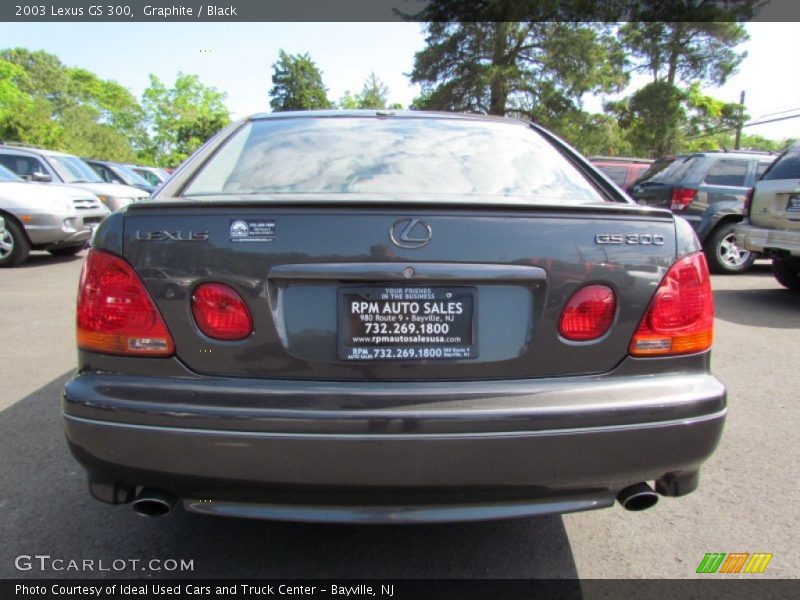 Graphite / Black 2003 Lexus GS 300