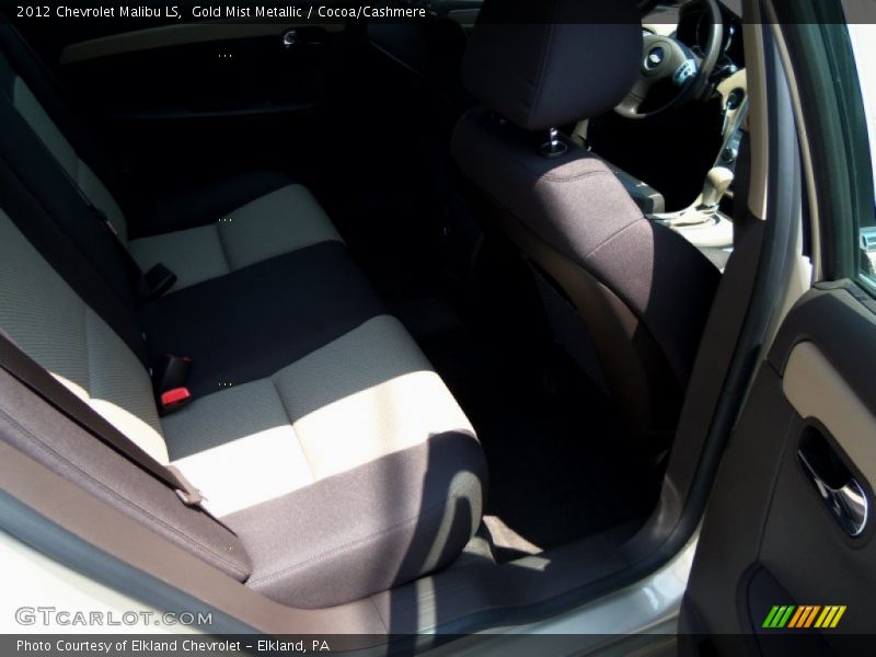 Gold Mist Metallic / Cocoa/Cashmere 2012 Chevrolet Malibu LS