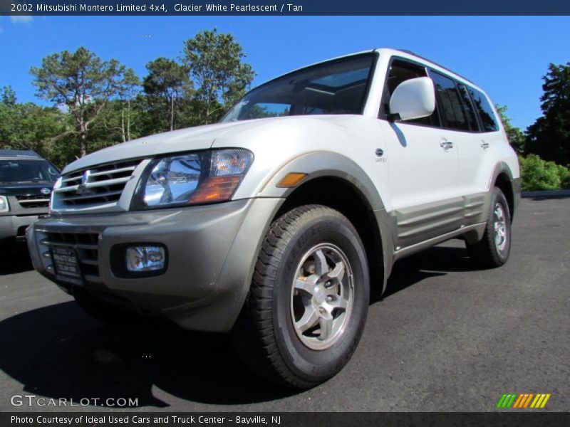 Glacier White Pearlescent / Tan 2002 Mitsubishi Montero Limited 4x4