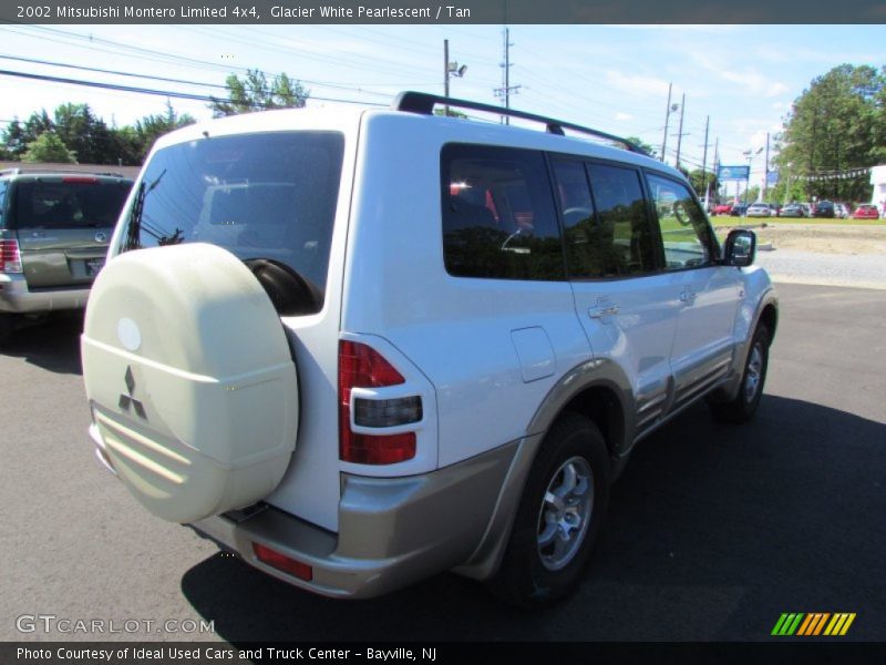 Glacier White Pearlescent / Tan 2002 Mitsubishi Montero Limited 4x4