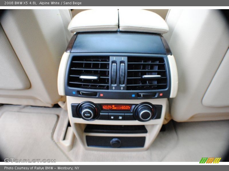 Alpine White / Sand Beige 2008 BMW X5 4.8i