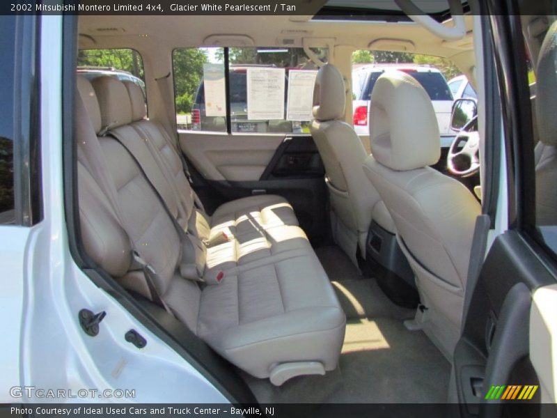 Glacier White Pearlescent / Tan 2002 Mitsubishi Montero Limited 4x4