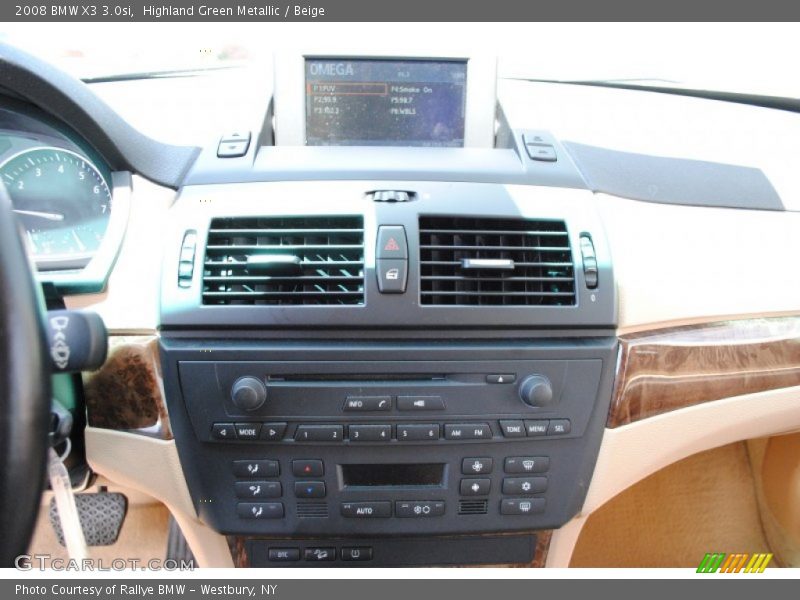 Controls of 2008 X3 3.0si