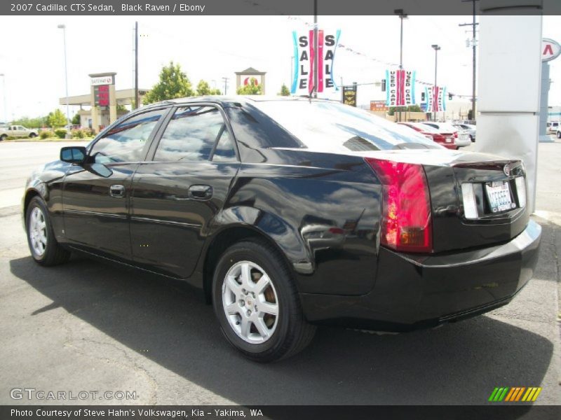 Black Raven / Ebony 2007 Cadillac CTS Sedan