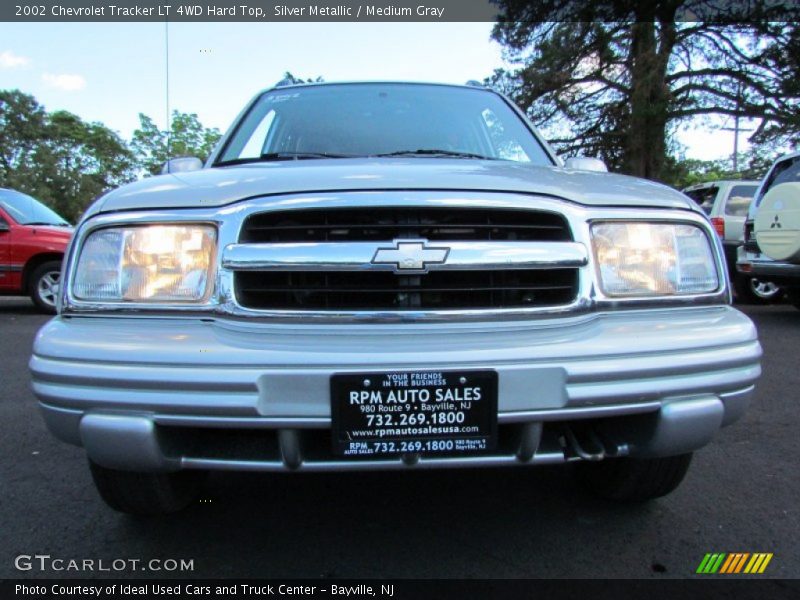 Silver Metallic / Medium Gray 2002 Chevrolet Tracker LT 4WD Hard Top