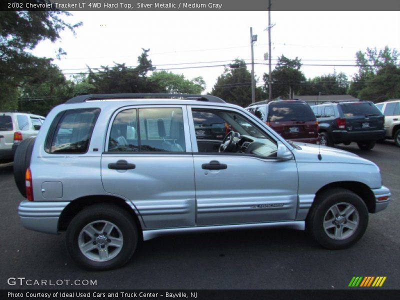 Silver Metallic / Medium Gray 2002 Chevrolet Tracker LT 4WD Hard Top
