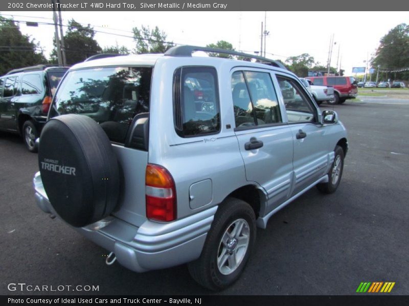 Silver Metallic / Medium Gray 2002 Chevrolet Tracker LT 4WD Hard Top
