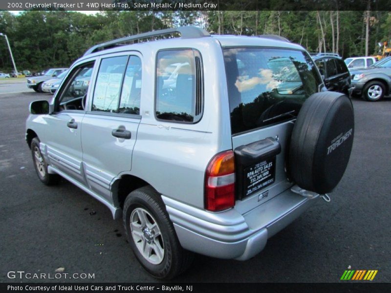 Silver Metallic / Medium Gray 2002 Chevrolet Tracker LT 4WD Hard Top