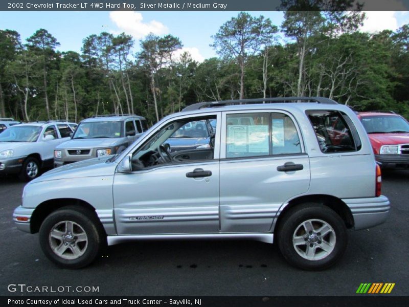 2002 Tracker LT 4WD Hard Top Silver Metallic