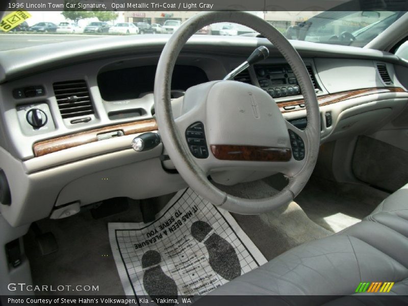  1996 Town Car Signature Light Gray Interior