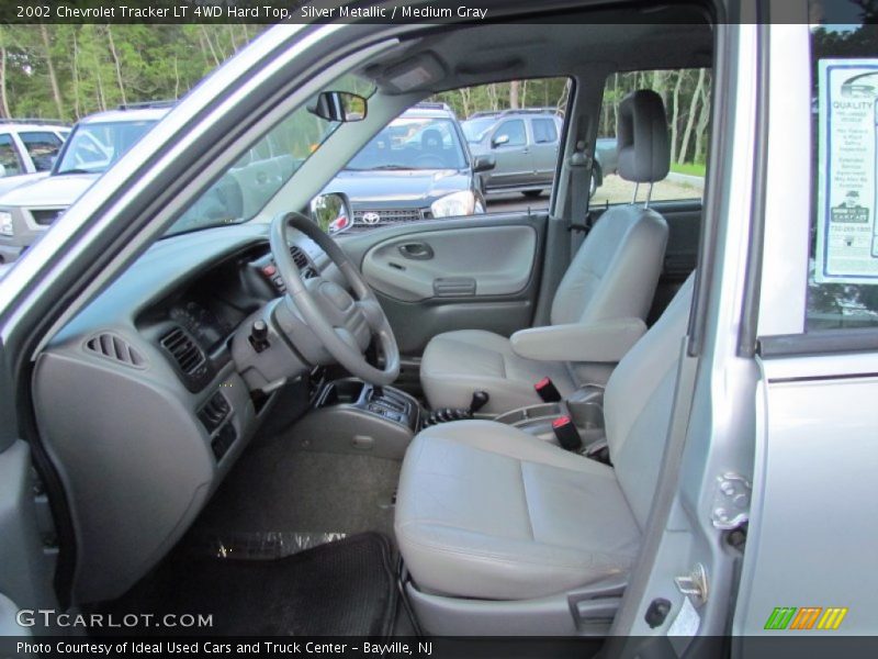  2002 Tracker LT 4WD Hard Top Medium Gray Interior