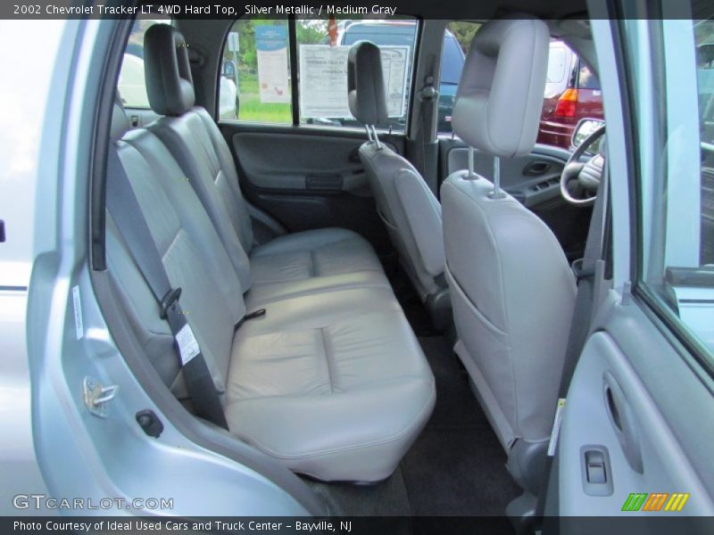 Rear Seat of 2002 Tracker LT 4WD Hard Top