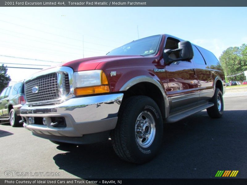 Toreador Red Metallic / Medium Parchment 2001 Ford Excursion Limited 4x4