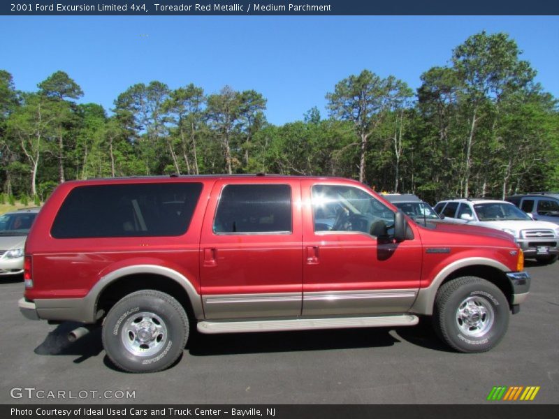  2001 Excursion Limited 4x4 Toreador Red Metallic