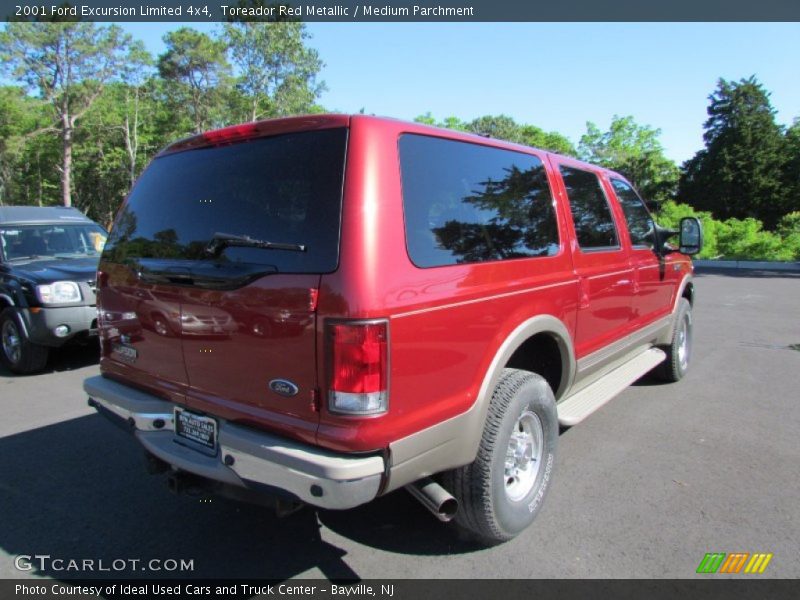 Toreador Red Metallic / Medium Parchment 2001 Ford Excursion Limited 4x4