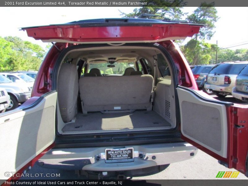 Toreador Red Metallic / Medium Parchment 2001 Ford Excursion Limited 4x4