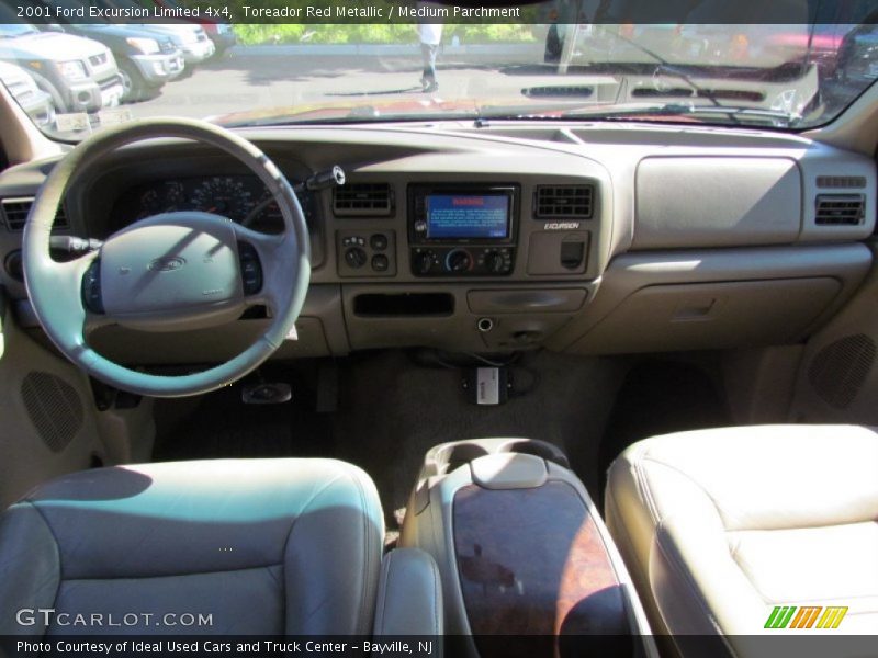 Toreador Red Metallic / Medium Parchment 2001 Ford Excursion Limited 4x4