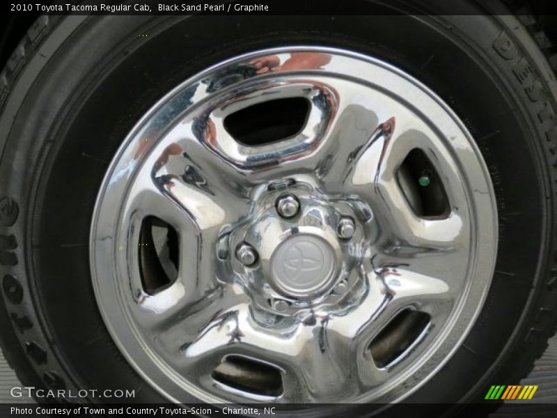 Black Sand Pearl / Graphite 2010 Toyota Tacoma Regular Cab