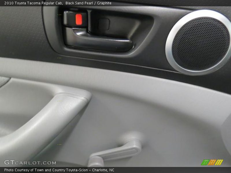 Black Sand Pearl / Graphite 2010 Toyota Tacoma Regular Cab