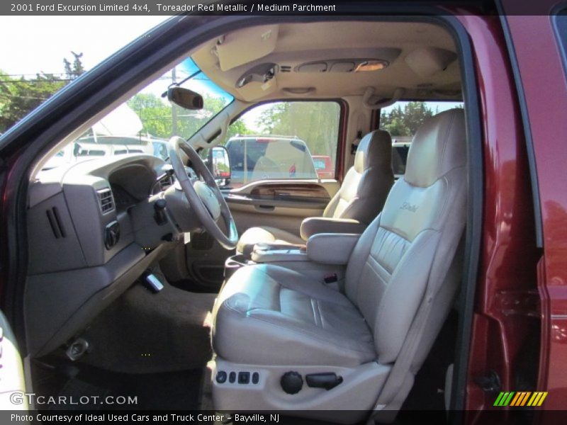 Toreador Red Metallic / Medium Parchment 2001 Ford Excursion Limited 4x4