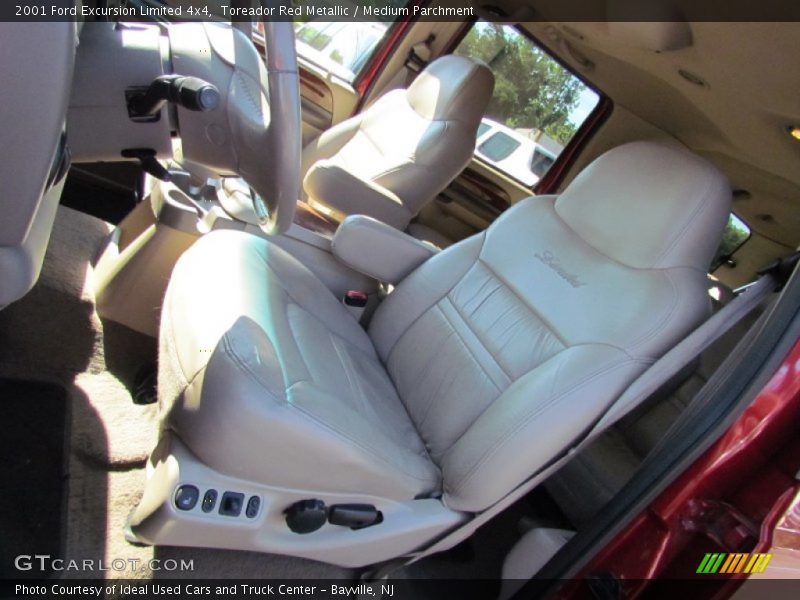 Toreador Red Metallic / Medium Parchment 2001 Ford Excursion Limited 4x4