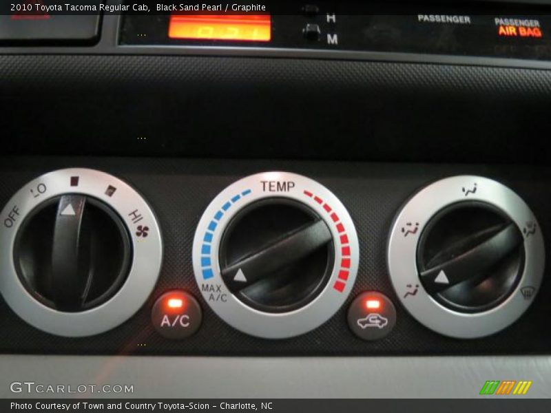 Black Sand Pearl / Graphite 2010 Toyota Tacoma Regular Cab