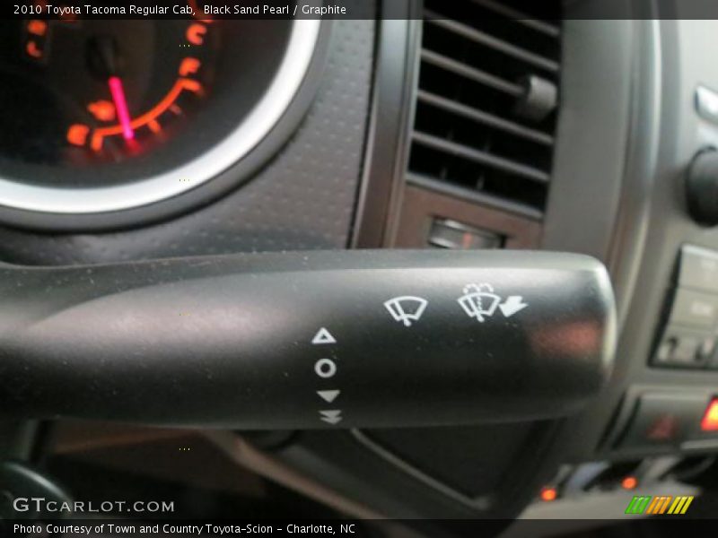 Black Sand Pearl / Graphite 2010 Toyota Tacoma Regular Cab